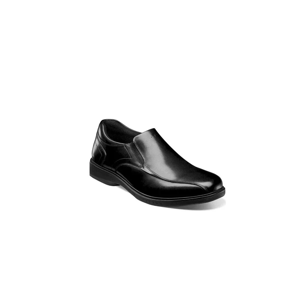 Nunn Bush Men's Kore Pro Slip-On Black Loafers Comfort Technology Men Size 8.5M